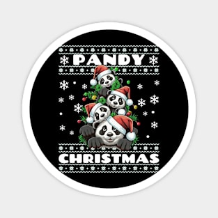 Pandy Christmas Magnet